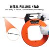 Fish Tape, 125-foot, 3/16-inch, PET Wire Puller with Optimized Housing and Handle, Easy-to-Use Cable Puller Tool, Flexible Wire Fishing Tools fo