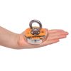 Magnet Fishing Kit with Strong Magnet for Pulling 550 lbs, Rope, Gloves, Threadlocker Glue | Fishing Magnets with Rope for Underwater Treasure Hunting