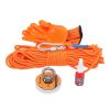 Magnet Fishing Kit with Strong Magnet for Pulling 550 lbs, Rope, Gloves, Threadlocker Glue | Fishing Magnets with Rope for Underwater Treasure Hunting